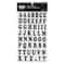 12 Packs: 51 ct. (612 total) 1" Black Alphabet Iron-On Transfers by Make Market®